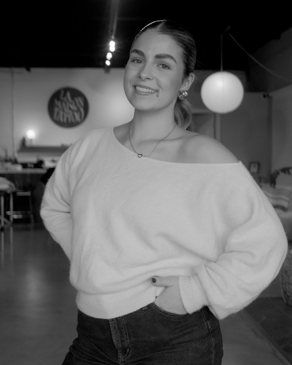 Maylia, artiste résidente à La Maison Tattoo