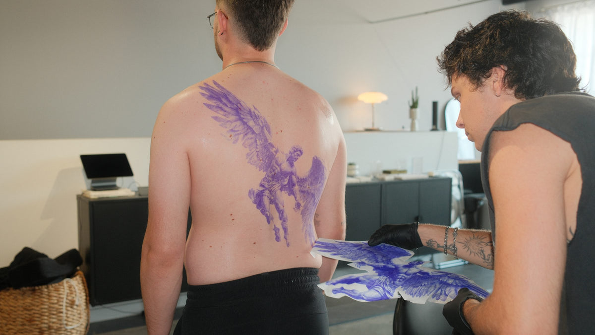 Stencil de tatouage