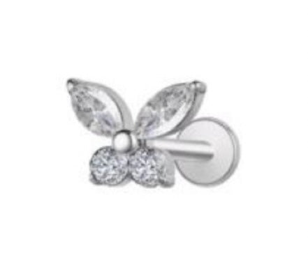 Butterfly Stud