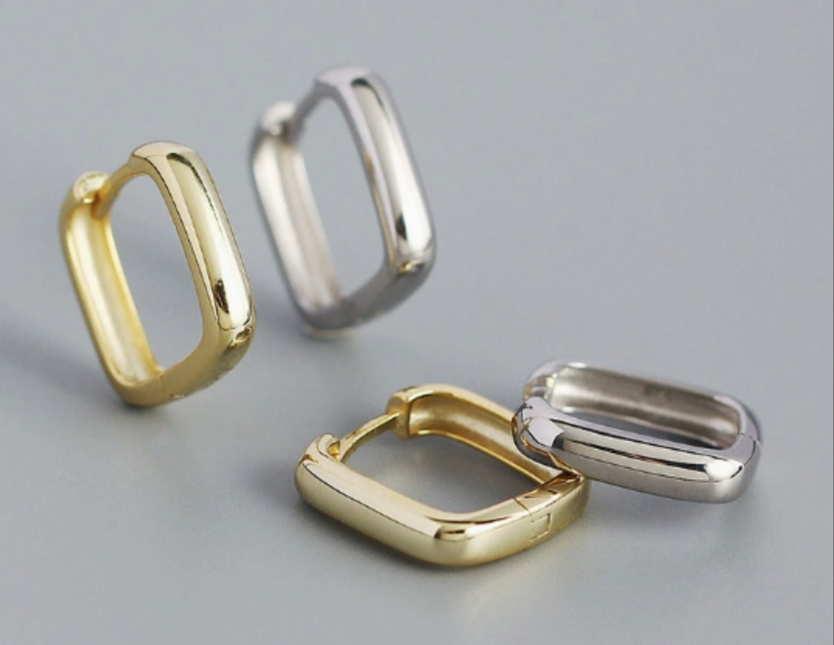 Square Clip Hoops