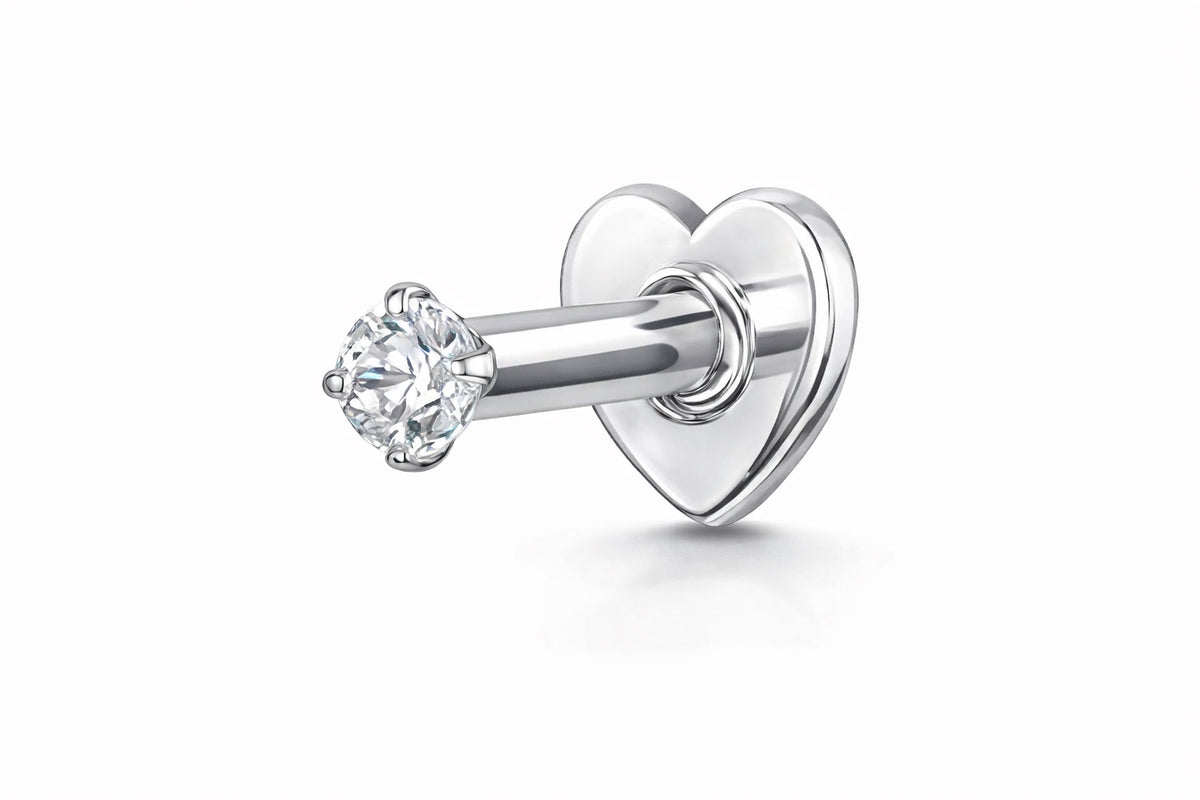 Classic Small Diamond Stud