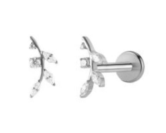 Diamond Branch Stud