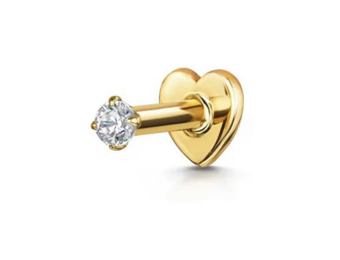 Classic Small Diamond Stud